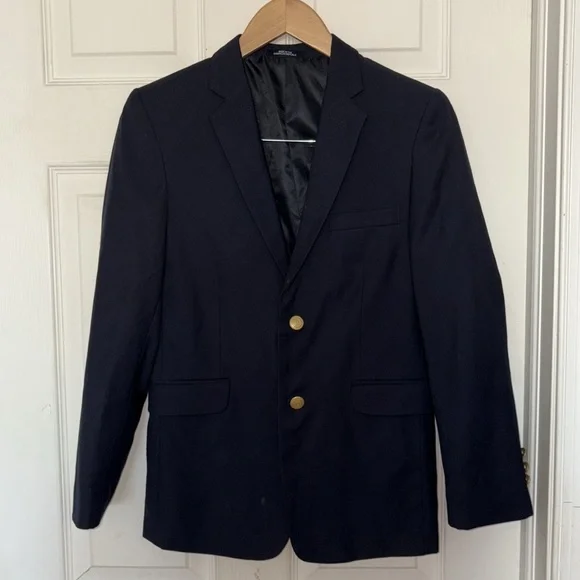 Chap’s Navy Blue Boy Blazer - Picture 2 of 7